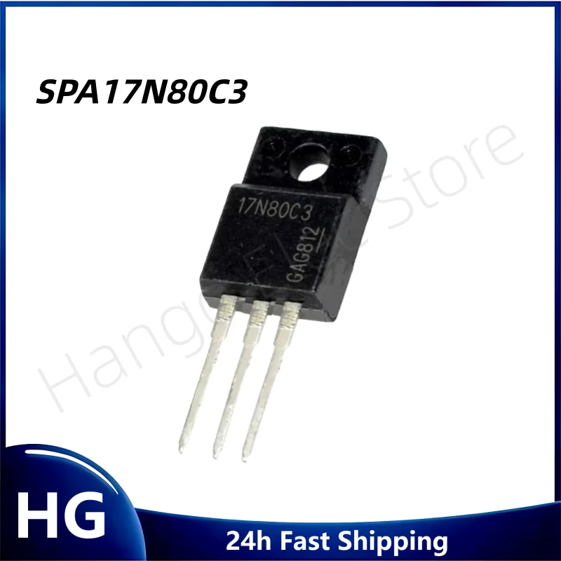 5PCS/ Original 17N80C3 SPA17N80C3 TO-220F SPP17N80C3 TO-220 SPW17N80C3 TO-247 power transistor