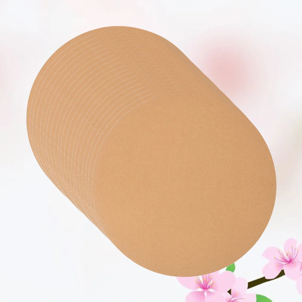 20 قطعة من الورق المقوى الدائري عالي الجودة سهل الحرف اليدوية التحول هدايا زينة عيد الميلاد وعيد الميلاد وعيد الميلاد