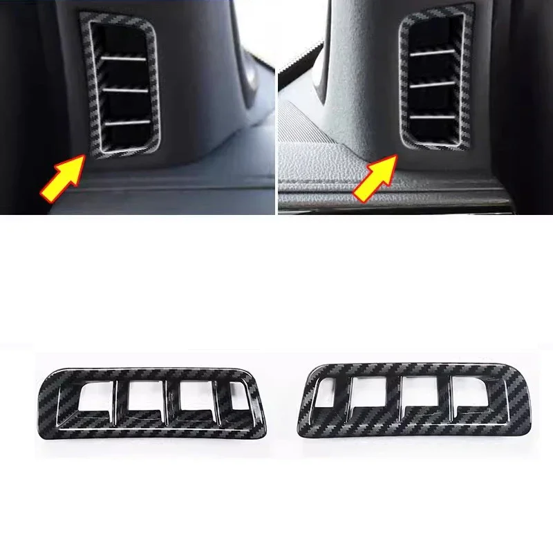 Front Upper and Front Side Air Outlet Kit Trim Frame for Toyota Land Cruiser LC300 2022 2023 Car Accessories