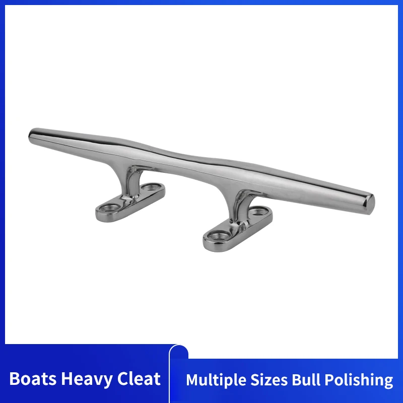 Boat Hollow Base heavy Cleat  4/5/6 inch Dock Cleats 316 Stainless Steel Marine Cleats Pull Up For Yacht Ship Auto Deck Ropes