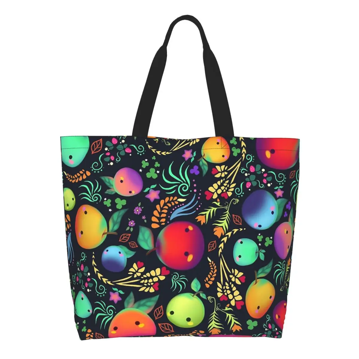 SDV Farm Valley Friends Stardew Valley Game Shopping Tote Bag Canvas Large Capacity Shoulder Bags Shopper Grocery Handbag Women