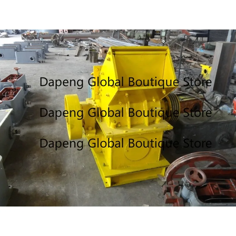 Small Energy Saving Hammer Breaking Equipment Gypsum Coal Stone Mineral Crushing Processing Machine