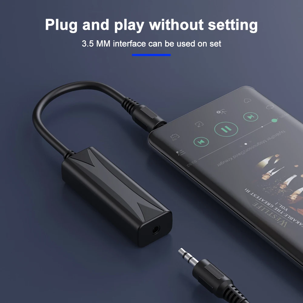 スピーカーライン 3.5 ミリメートル Aux オーディオノイズフィルターグランドループノイズアイソレーター車のステレオオーディオシステムホームステレオアンプ用