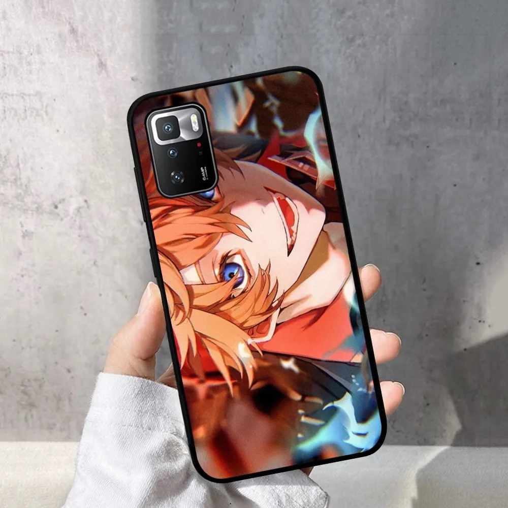 Tartaglia Childe Genshin Impact Phone Case For Redmi Note 4 X 5 A 6 7 8 Pro T 9 Pro 9S 10 Pro 11 Pro 11S 11Epro PocoM3pro