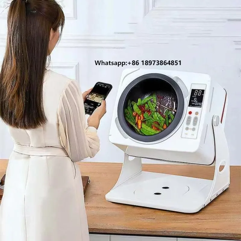 

Factory Price Commercial Cooking Robot Automatic Cooking Machine Electric Smart Stir Fry Machine