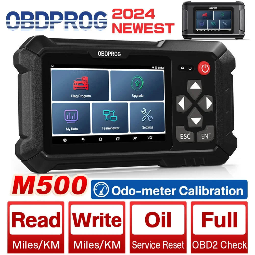 

OBDPROG M500 Автомобильный кластер инструменты для калибровки OBD2 Диагностика сброса масла инструмент для настройки Автомобильный сканер считыватель кодов