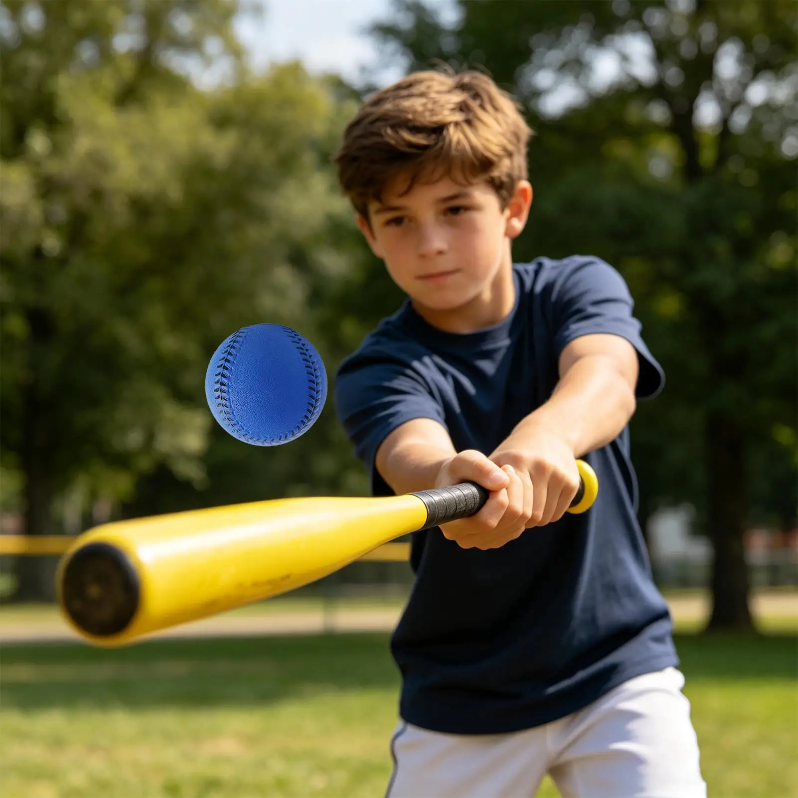 Soft Baseballs 6 Pieces Soft PU Foam Safe Practice Training Toys Kids Practice Baseballs For Indoor Outdoor Backyard Beach Party