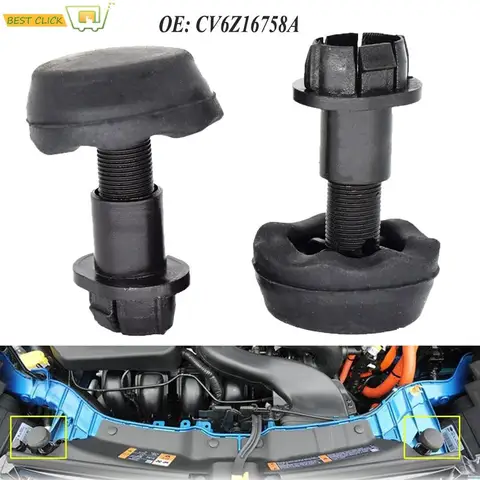 CV6Z16758A для Ford Focus Escape Kuga Edge Endura Transit Connect C-Max Lincoln MKC, стопор капота, резиновая подушка, бампер