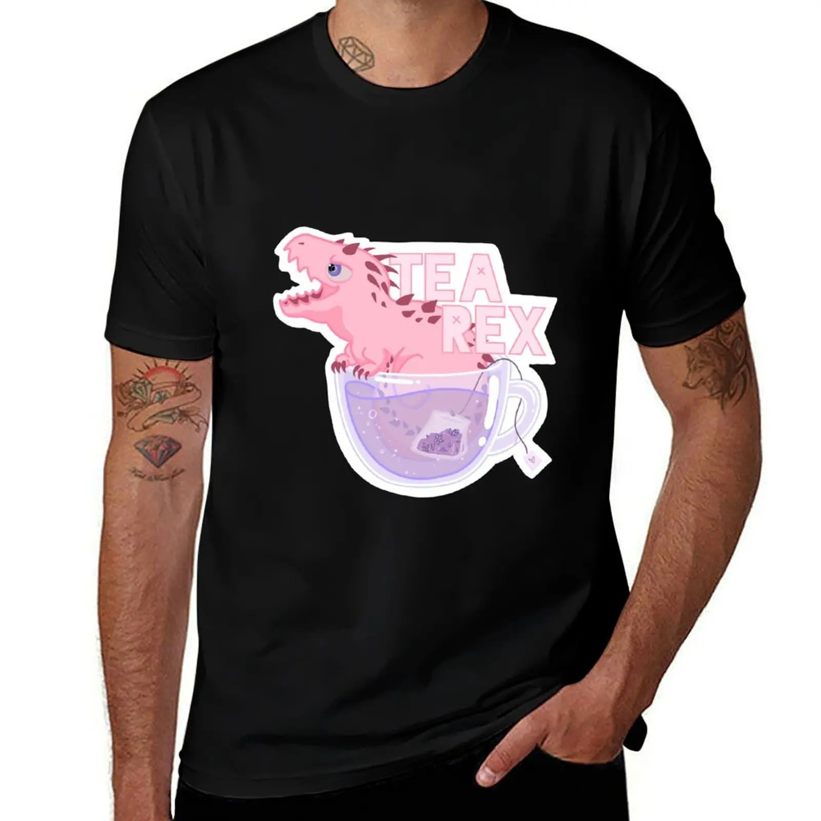 

Tea Rex T-Shirt T-shirts man shirts graphic tee cute clothes custom t shirt t shirt men