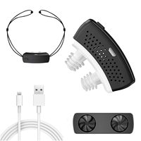 Electric Sleep Snore Prevention Gadget Anti-Snoring Device Smart Throat Pulse Smart Snore Stopper Relaxation Treatment