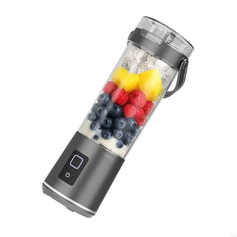 50W 휴대용 블렌더 충전식 휴대용 블렌더 컵 과즙기 과일 믹서 600ml