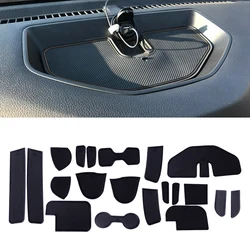 20Pcs/Set Non-Slip Door Gate Slot Cup Holder Mat Pad Fit New for Nissan Navara NP300 D23 2015 2016 2017 2018 2019 2020 2021 2022