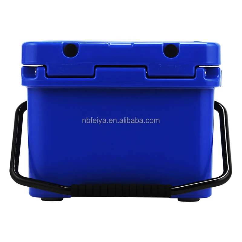 Refrigeradores rotomoldados de promoción portátil de 17 cuartos de hielo de Navidad enfriadores de caja de hielo de regalo para acampar al aire libre