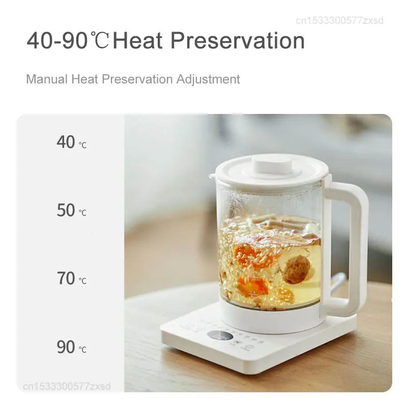 Xiaomi Olayks Health Pot 1.5L Large Capacity Intelligent NTC Temperature Control Multifunction Electric Kettle with Tea Strainer