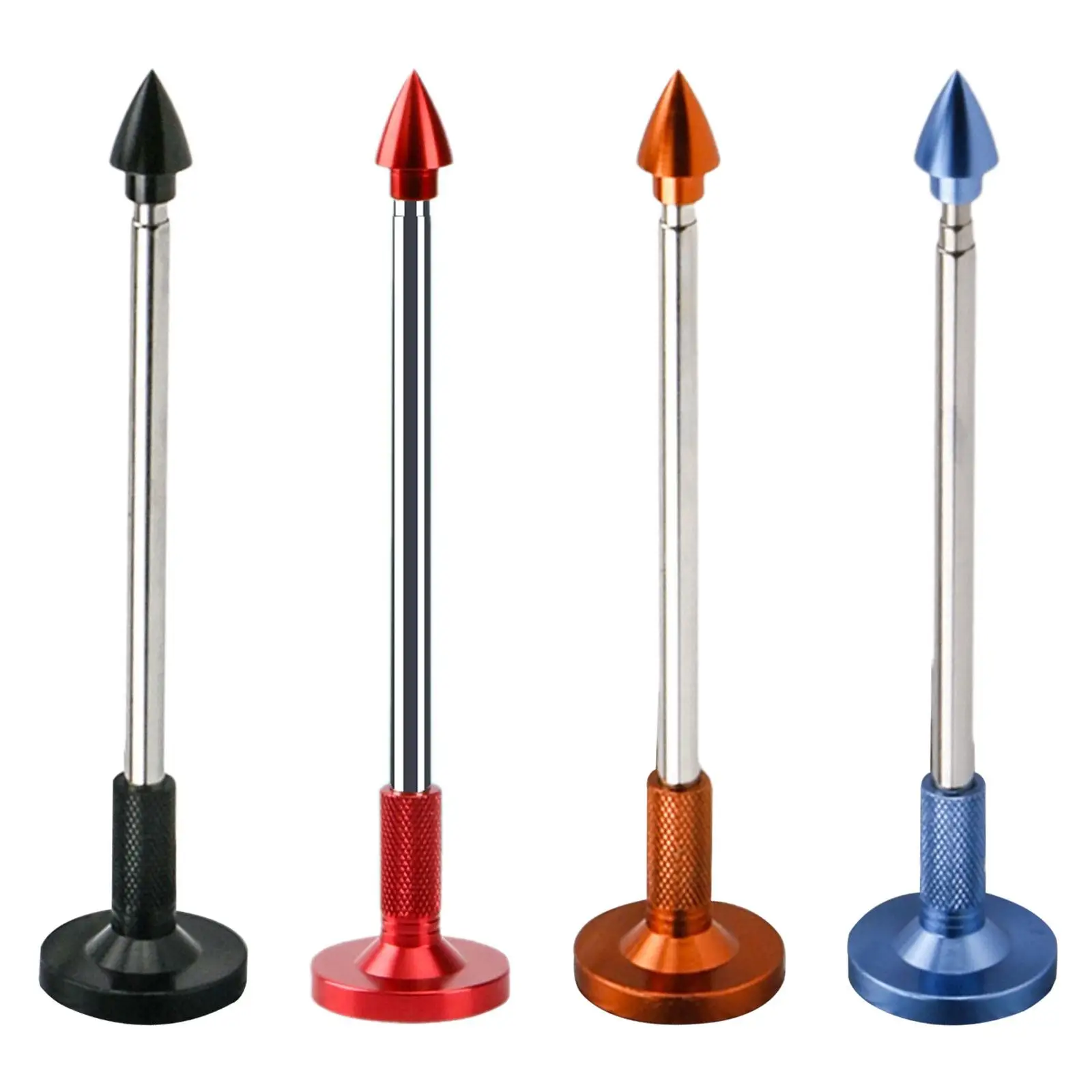 Magnetic Golf Club Alignment Stick Golf Training Equipment 3 Section Retractable Aiming Stick Golf Swing Trainer for Beginners
