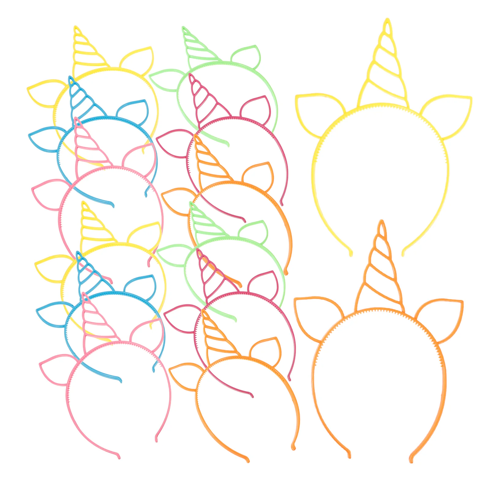 6 Pcs Child Hair Hoop Head Hoops Creative Kid Unicorn Children's Place Girls Clothes