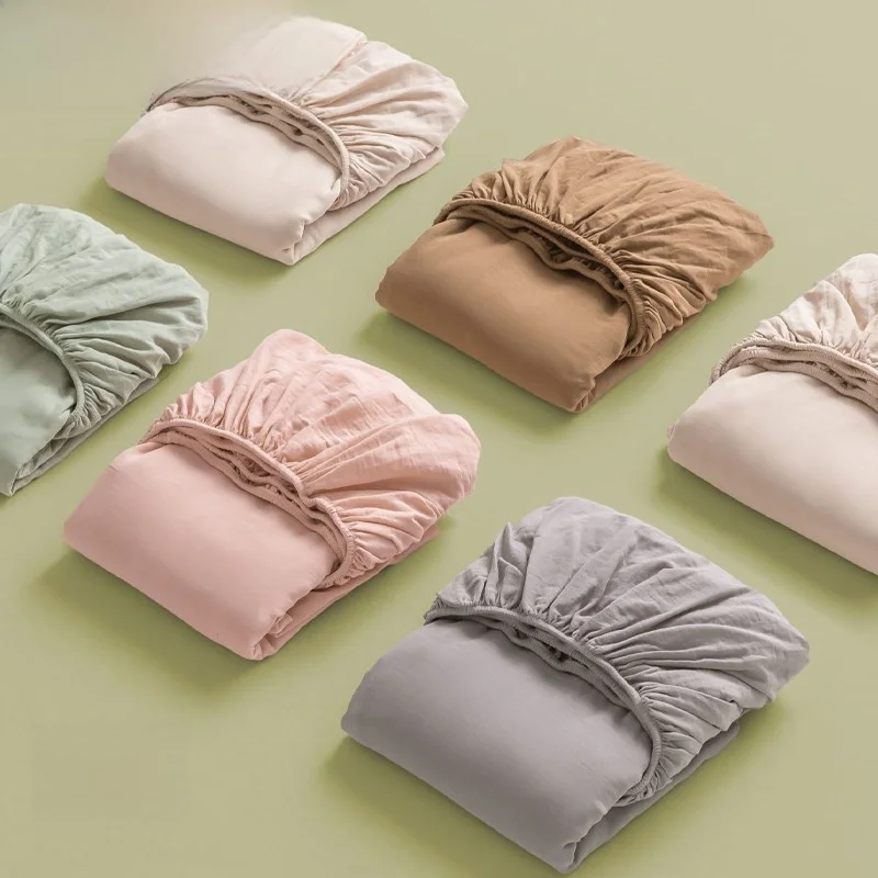 Washable Cotton Dustproof Single Mattress Cover Student Dormitory Bedding Summer New Style Elastic  Bed Canopy Comforter
