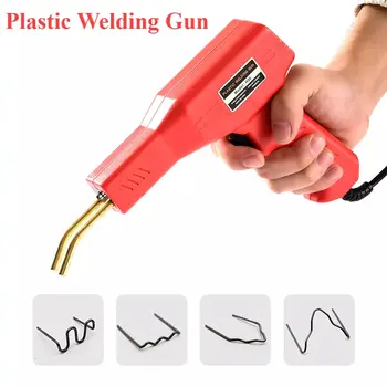 Horkovzdušná pistole 50W, svářečka na plasty, páječka na nárazníky, sponky do nárazníků, sada nářadí pro opravu automobilu, horká sešívačka, svářečka na plasty 6 nejlepší prodej nástroj pro tavení plastů - №6