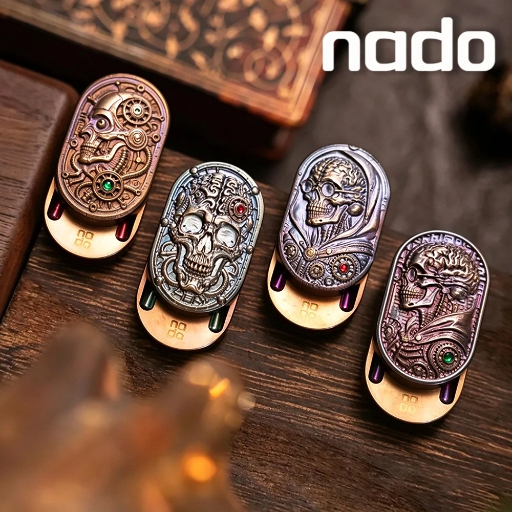 Nado EDC & Even EDC Mini Fidget Slider Fidget Toys For Adults Brass Stress Relief Toy EDC Pocket Toy