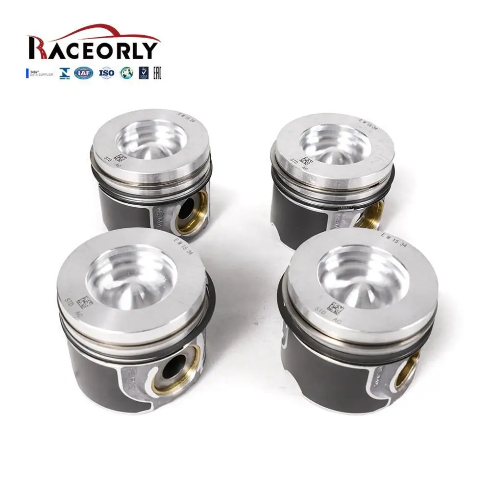 RACEORLY Pistons Set For Jaguar Land Rover 2.0L Diesel AJ200D 204 DTA LR082541