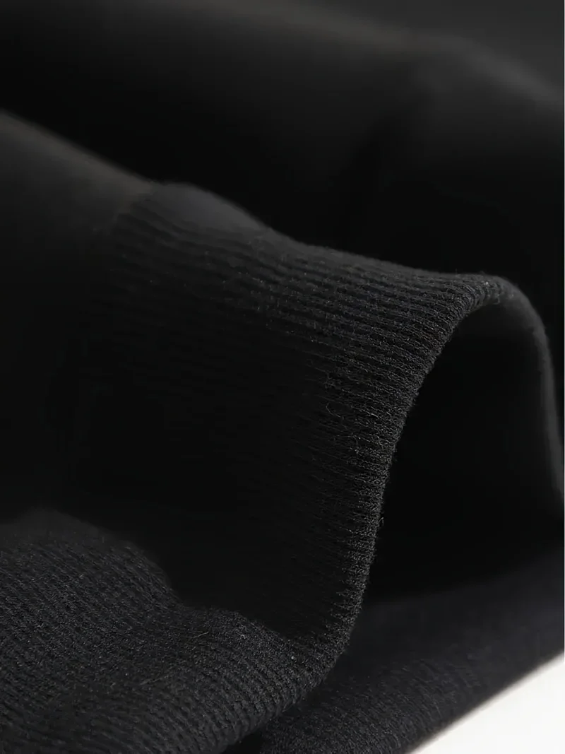 هوديي برسومات "CROOKS & CASTLES" للرجال - بلوفر كاجوال من البوليستر البني مع غطاء رأس برباط وأكمام طويلة وجيب الكنغر #3