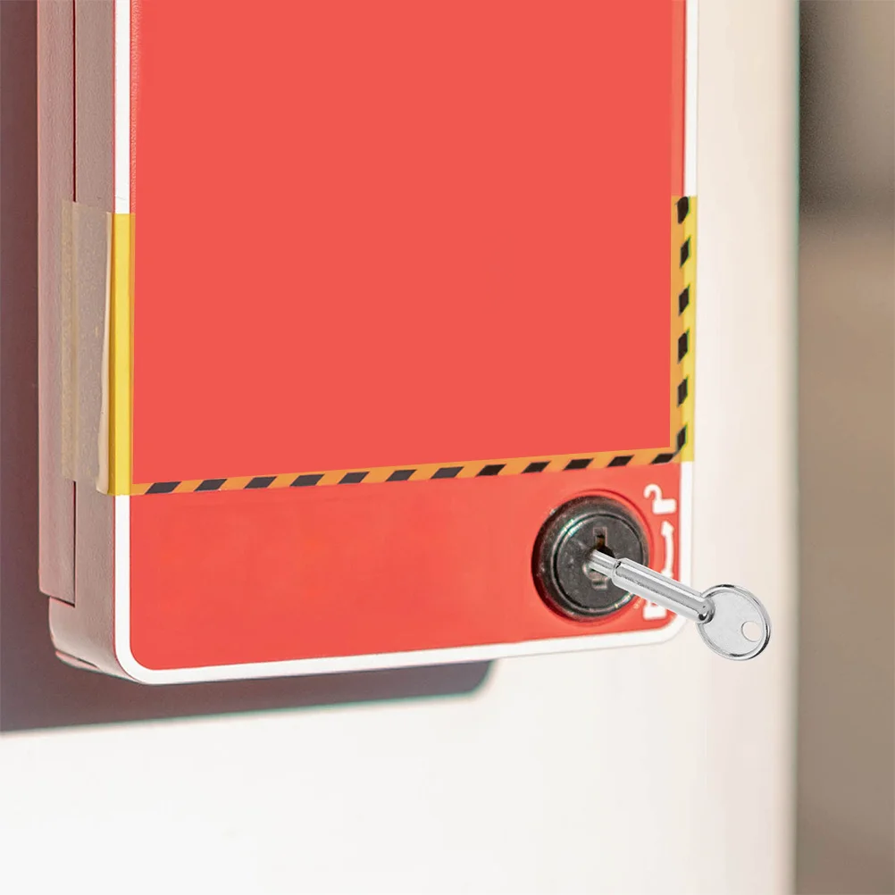 10 stücke Notfall Taste Reset Schlüssel Für Push Button Switch Panel Tragbare Feuer Alarm Control Universal Ersatz Schlüssel Für Hause