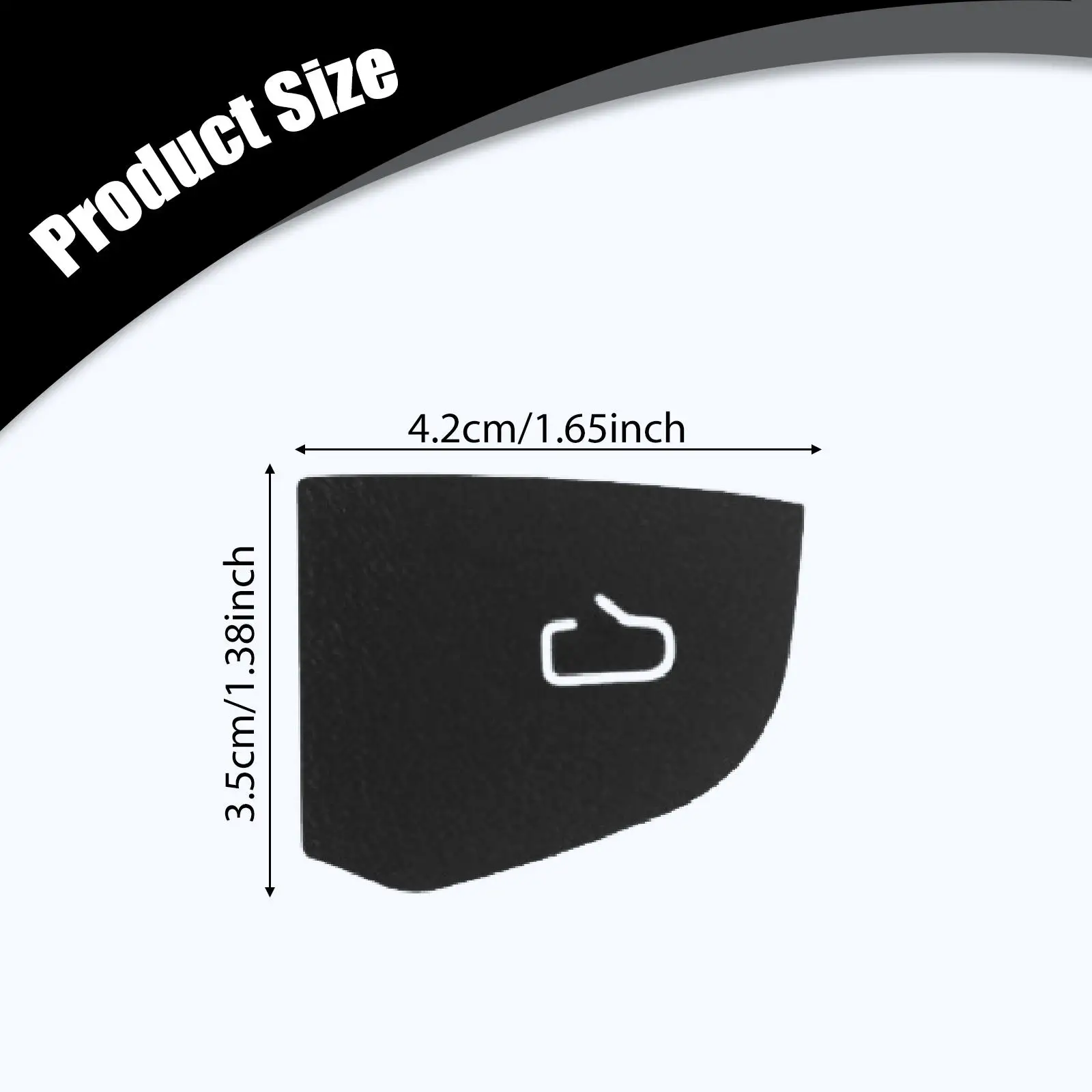Kit Accessori per Interni Auto: Copertura Protettiva per Interruttori Porta, Adesivi in Camoscio per Pulsanti, Accessori Originali per Tuning Auto
