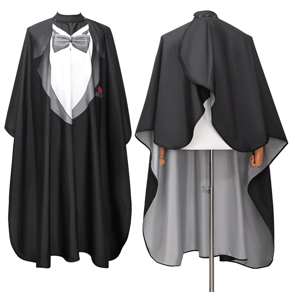 

Barber Haircut Cloth Hairdresser Apron Hair Cut Cape Hairdress Gown Hairdressing Coat Barbershop Salon Accessory