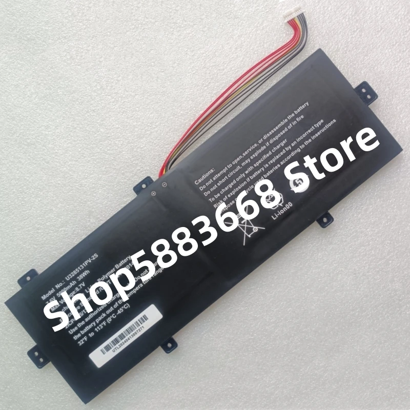 

JJY-M1 U3285131PV-2S U3285131P-2S1P 7.6V 38Wh 5000mAh Laptop Battery For Myria MY8314GY Notebook
