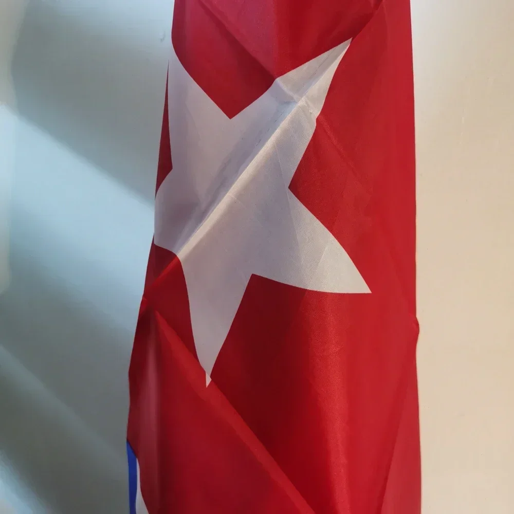 Cuba Flag 90x150cm - Indoor/Outdoor Hanging Polyester Banner Durable Material - Perfect for Home Events & Patriotic Decor