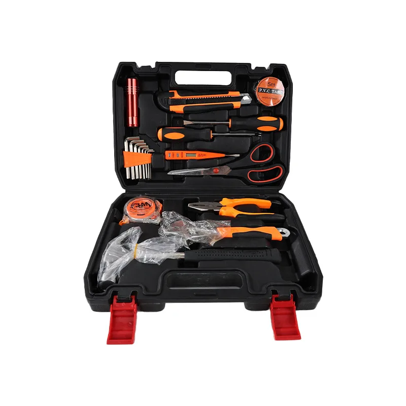 2025 Multi-functional combination toolbox for household hardware tools - portable and suitable as a vehicle gift or tool set.