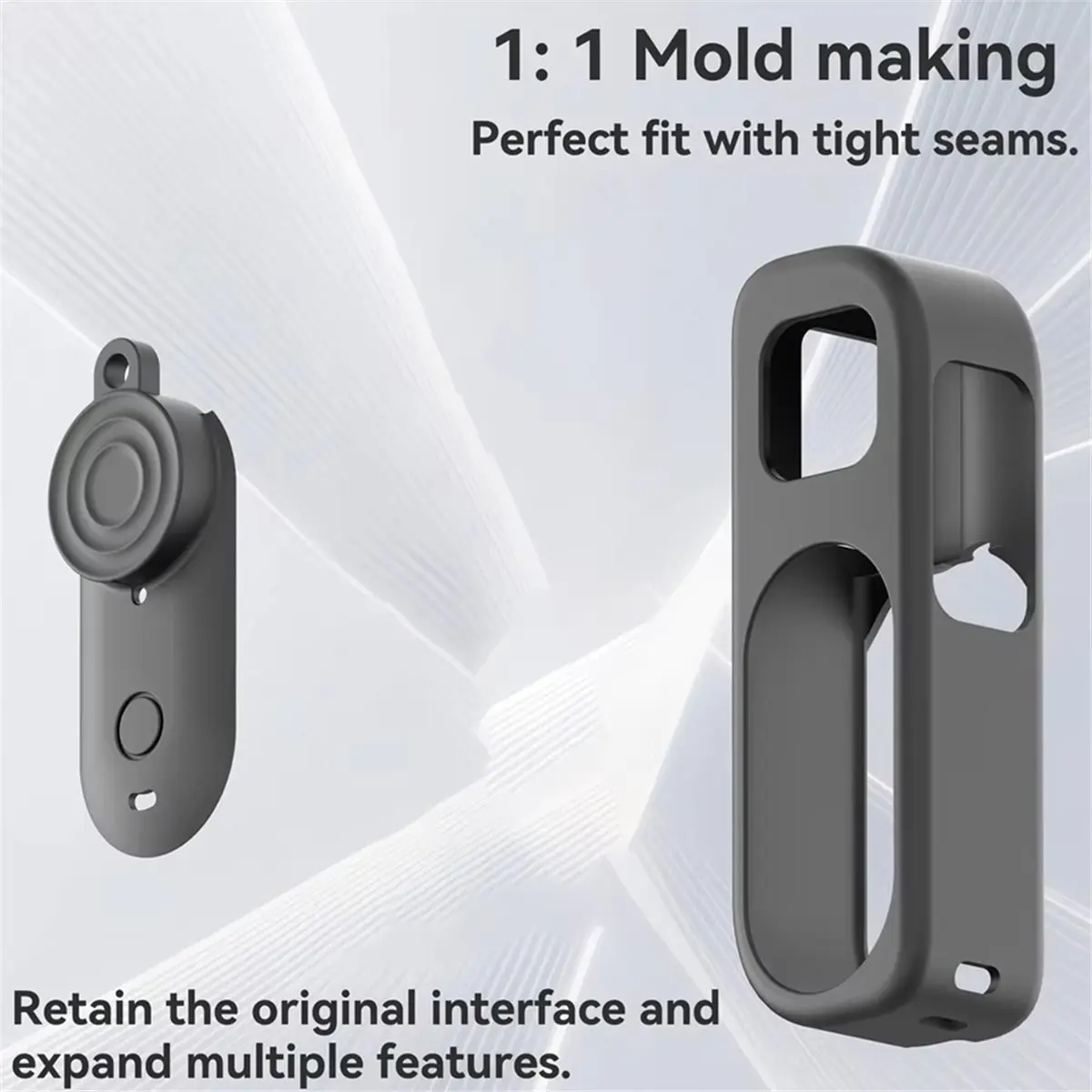 For GO 3S Retro Bundle Silicone Protective Case Full Camera Coverage Fit Access to All Ports