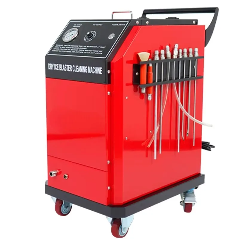 Dry Ice Carbon Deposit Cleaner Dry Ice Blaster For Auto Engine Carbon Deposition Cleaning Use