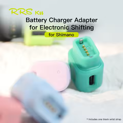 RRSKIT Battery Charger Adapter For Shimano 12 Speed Di2 Dura-Ace R9200/Ultegra R8100/105 R7100 Electronic Shifting With Lanyard