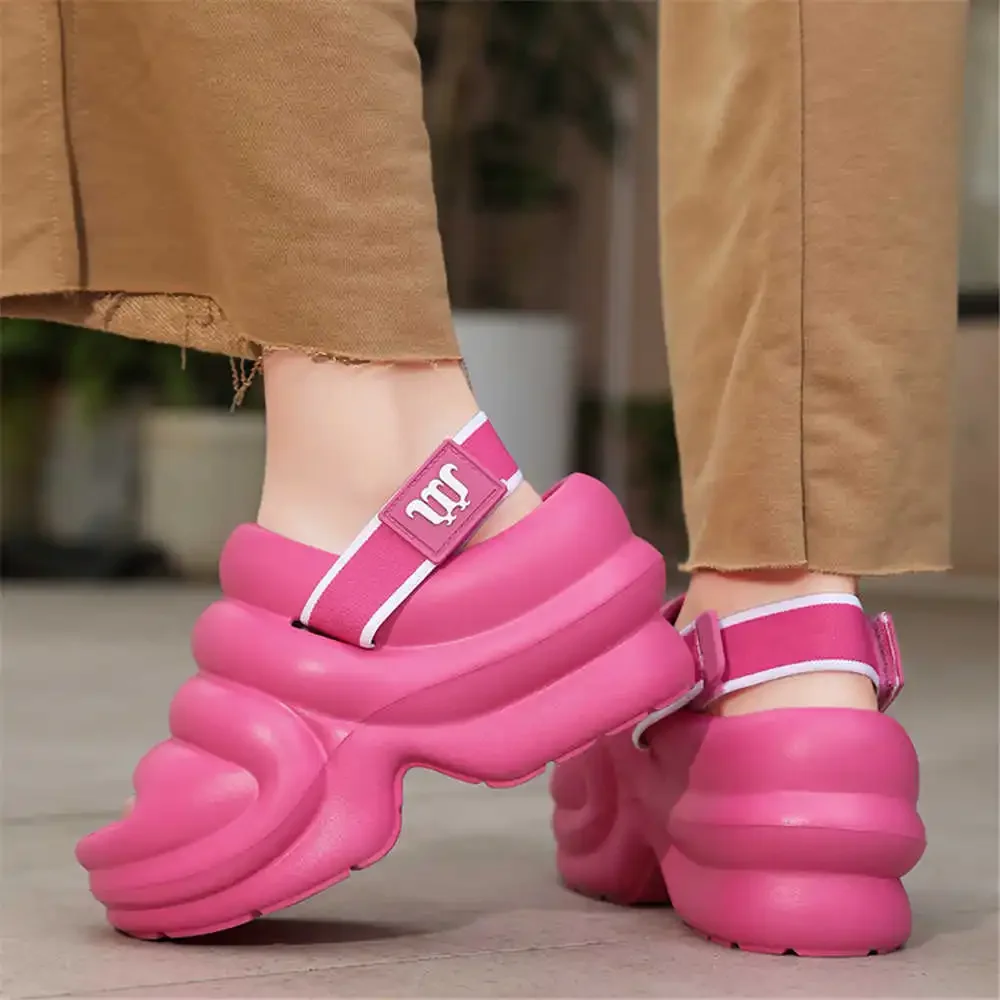 Elastic Laces Increase Height Slippers Indoor Cute Women's Hawaiian Sandal Shoes Women's Home Boots Sneakers Sports