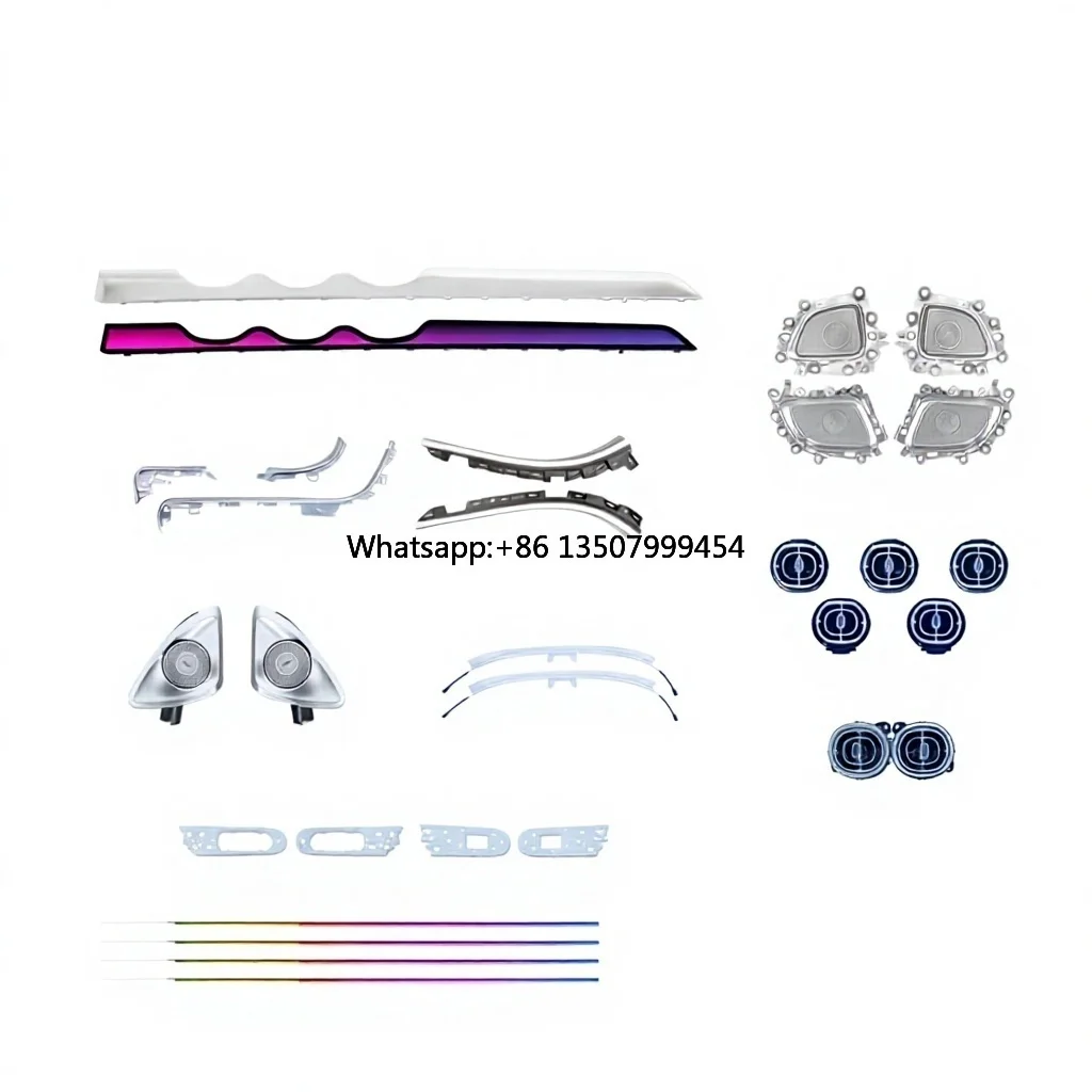 

for Benz C Class W206 2022-2025 Car Ambient Lights 64 Colors RGB LED 12V Vents 4D Speakers Seat Console New 1-Year