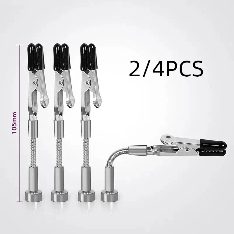 

2/4PCS Soldering Helping Hands Magnetic Universal Flexible Arm Welding Assistant PCB Clamp Third Hand Welding Repair Tools