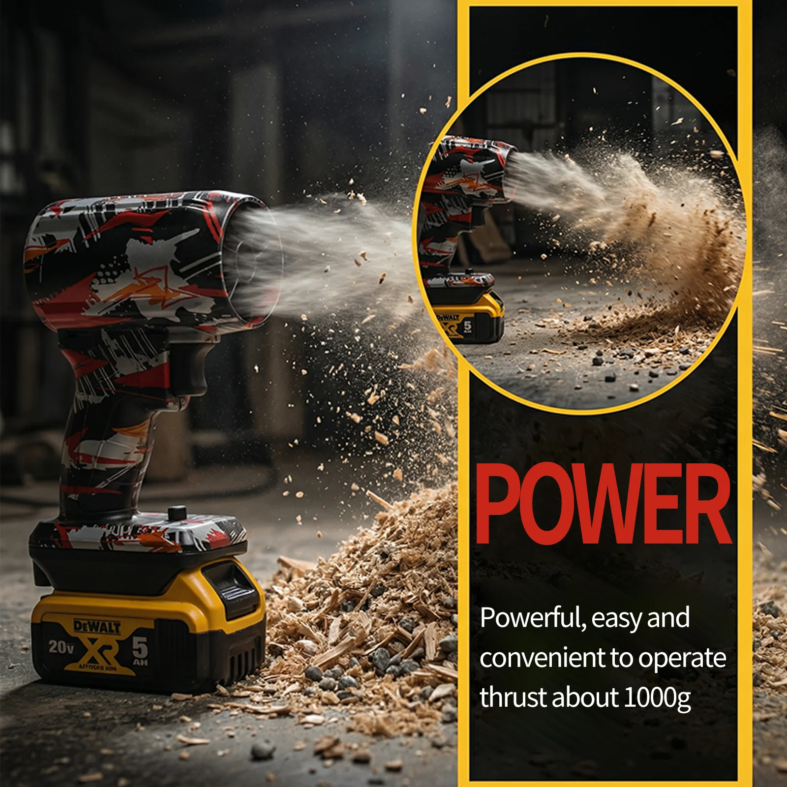 

High-performance, powerful turbofan with 50 bypass ratio, silver-red color,The rotational speed is 40,000 RPM,extensive use.