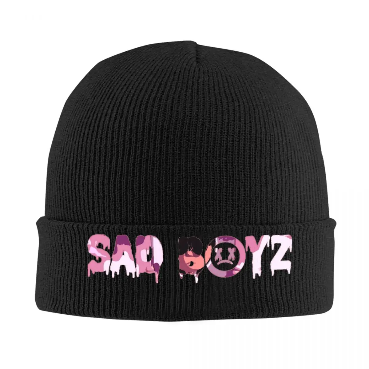 SAD BOYZ JUNIOR H Beanie Hats Skullies Beanies Hippie Warm Soft Female Male Caps Autumn Winter Design Trendy Bonnet Hats Gift