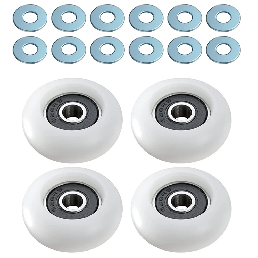 For Gym Wheel Rollers Set of 4 Designed for Enhanced Functionality with For Gym Equipment Models 2000 and 3000