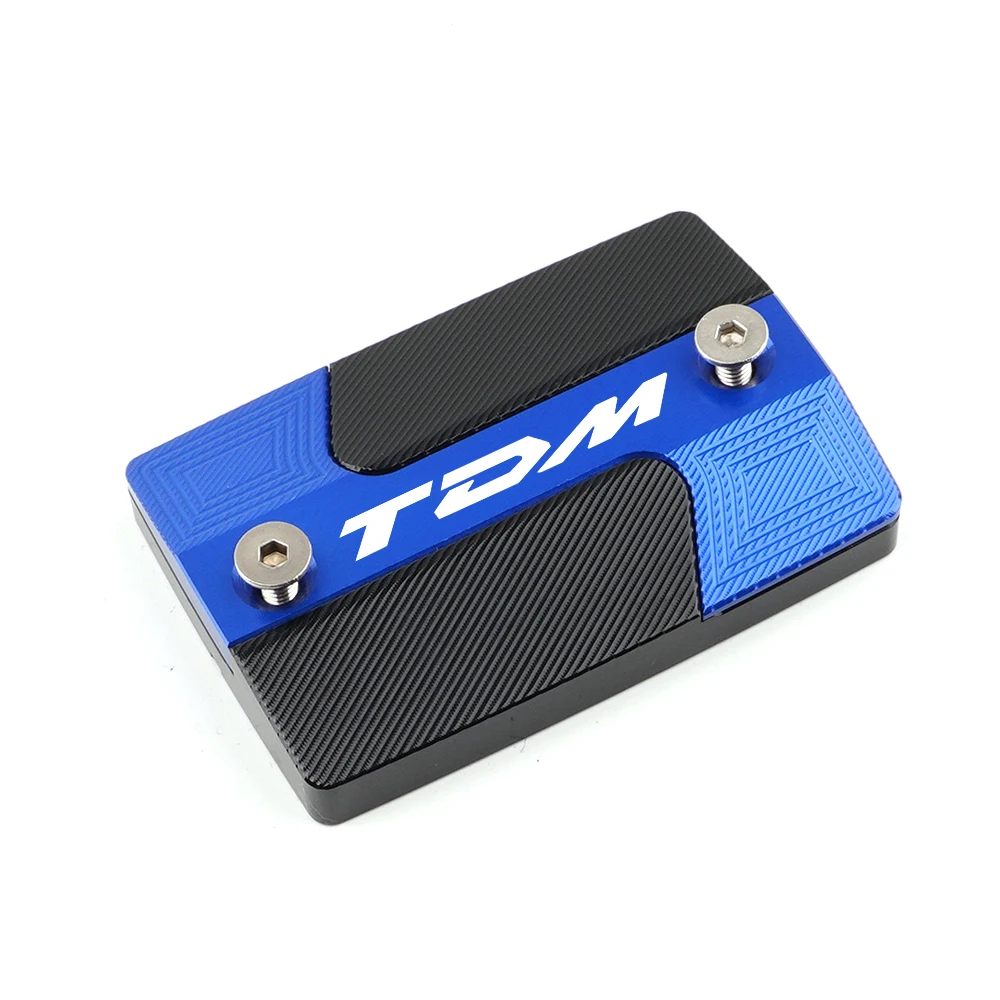 For YAMAHA TDM 900 850 TDM900 TDM850 2004-2022 Moto Accessories CNC Front Rear Cylinder Cover Guard Brake Fluid Reservoir Cap 5