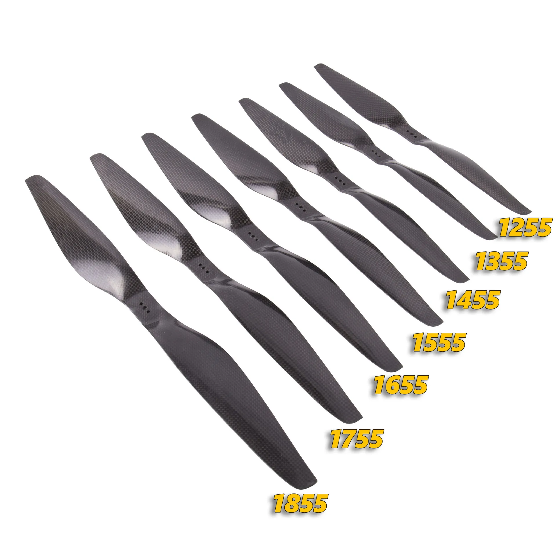 Multi-axis carbon fiber front and back propeller 2855 pair of 28 inch drone carbon fiber propeller multi-rotor model aircraft dr