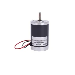 1pc DC Motor Small Electromotor 12V 24V DC Speed Regulating Machine High Speed Motor 2000r/min-6000r/min 6mm Diameter Shaft