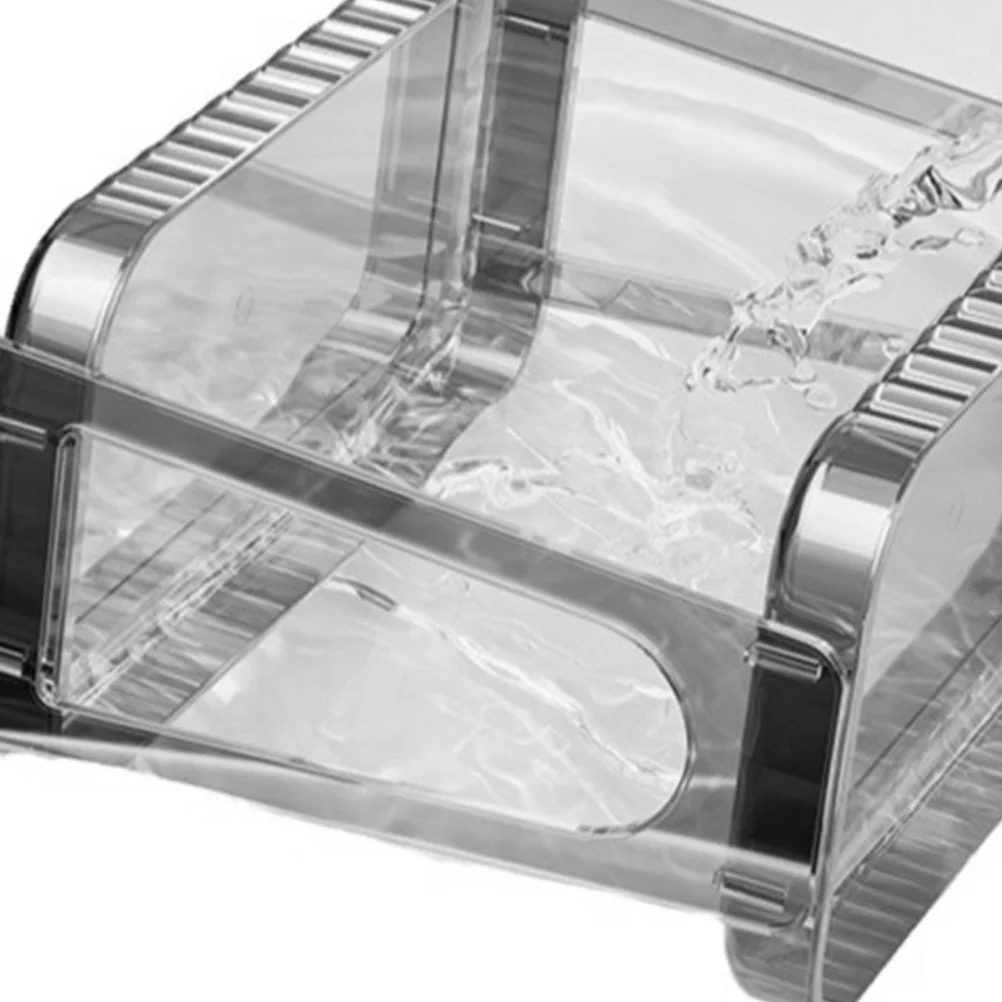 

Bathroom Countertop Organizer 2-Layer Pet Makeup Storage Shelf Cosmetics Display Holder Bathroom Storage Rack Home Supplies