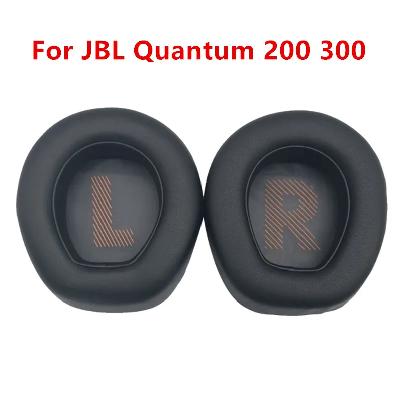 Replacement Memory Foam Leather Ear Pads Cushions For JBL Quantum 200 300 Headphones Earpads Repair Parts Cover