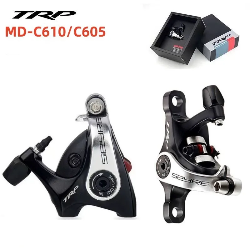 TRP SPYRE MD-C610 Spyre Road Bike Mechanical Disc Brake Caliper FM Flat Mount 2 Piston Line Pulling Disc Brake Road Cycling