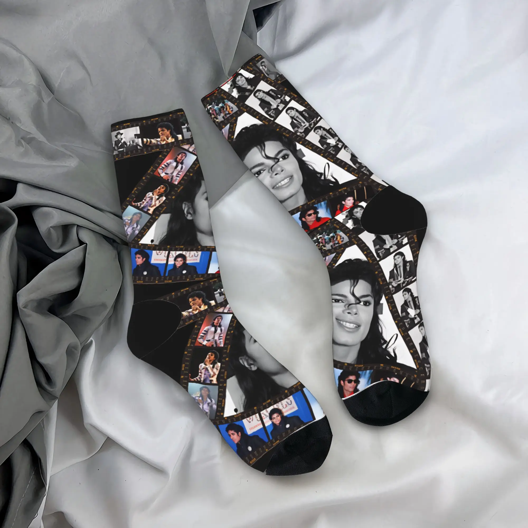 Story Michael Film 2026 Socks  Gothic Stockings Unisex Men Comfortable Running Sports Socks Spring Custom Non Skid Socks