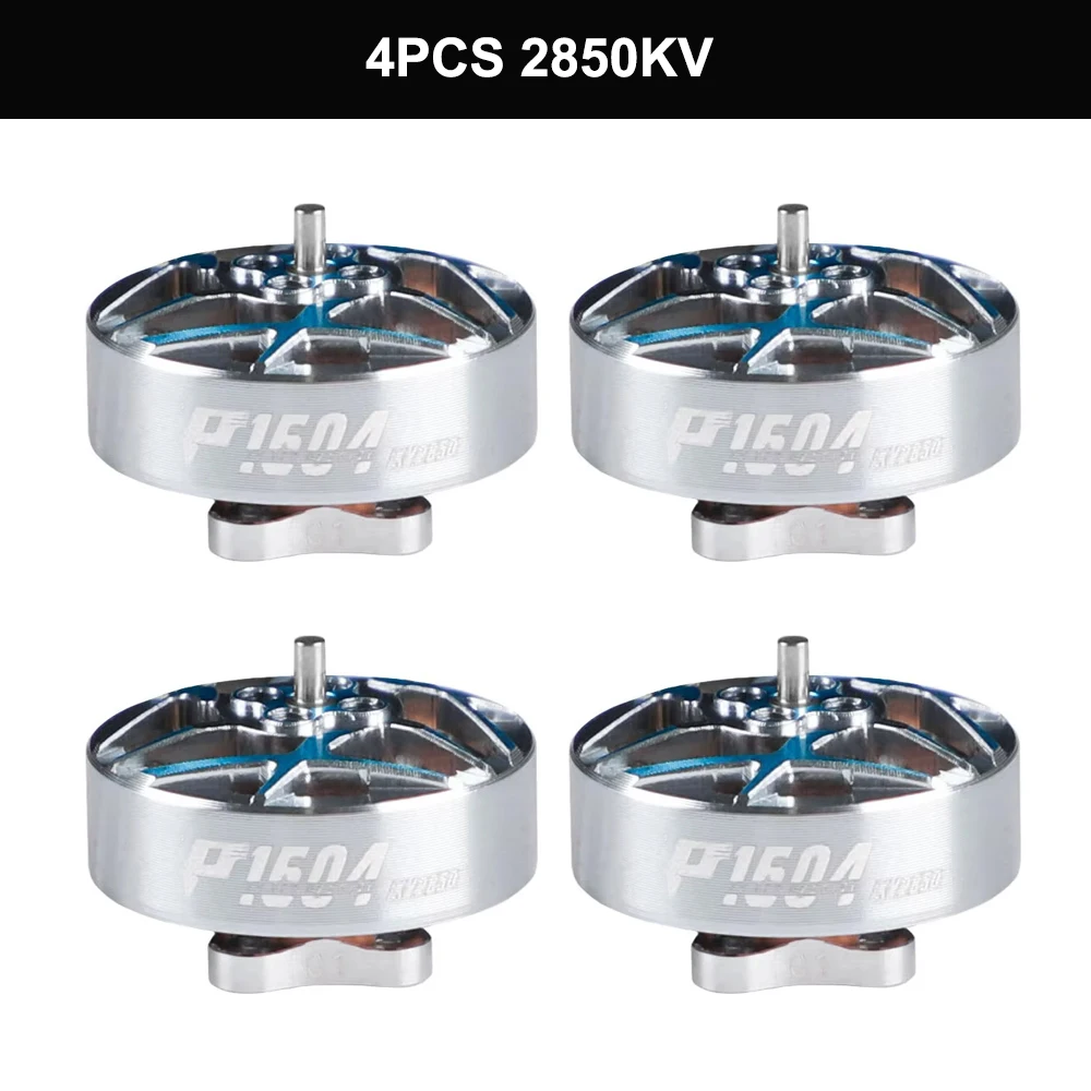T-MOTOR P1604 hogesnelheidsmotor met 1,5 mm as 6S/KV2850 4S/KV3800 met 9x9 mm montagegat voor diverse bladen en rekken