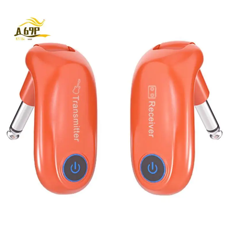 A69P-Wireless Transceiver Guitar System Clear Sound Reproduction 30 Meters Transmission For Rehearsal Stage Performance