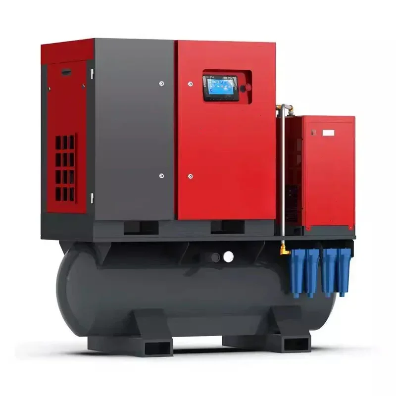 Professional Industrial Air Compressor High Pressure Silent Oil-Free Piston Type for Construction Site and Pneumatic Tools